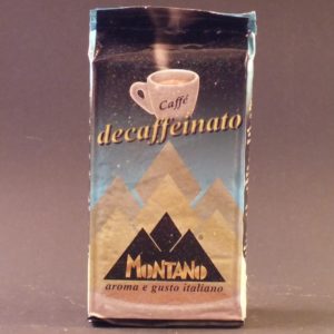 Decaf Ground Coffee Brick - Montano