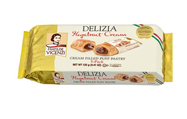 Delizia Puff Pastry Hazelnut - Vicenzi