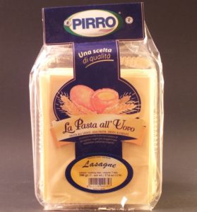 Lasagne all' Uovo Egg Lasagna - Pirro