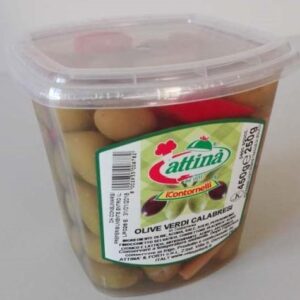 Green Calabrian Olive in Brine - Attina
