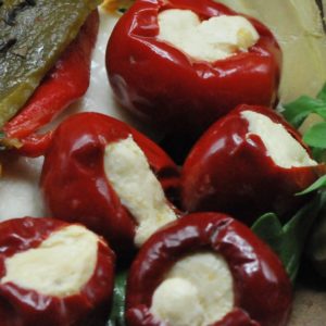 Hot Pepper Stuffed with Cheese - Tutto Calabria