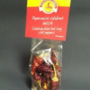 Hot Long Dried Peppers Loose - Tutto Calabria