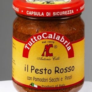 Pesto Rosso Dried Tomato & Pinenuts - Tutto Calabria