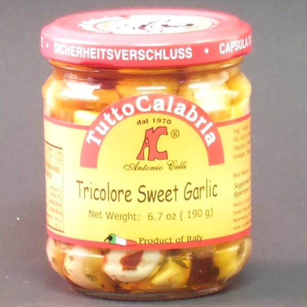 Tricolore Sweet Garlic Oil - Tutto Calabria