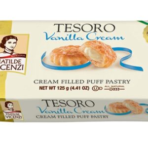 Tesoro Puff Pastry Vanilla - Vicenzi