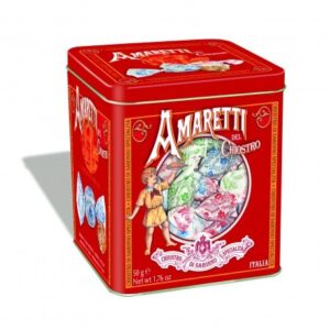 Amaretti Mini Cube Tin