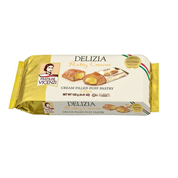 Delizia PuffPastry Cream Filled