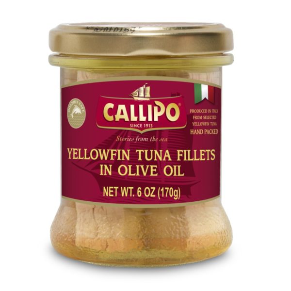 Solid Tuna Fillets In Olive Oil - Glass Jar