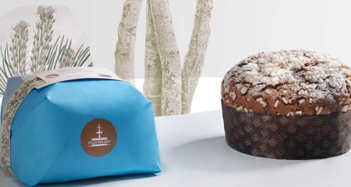 Imported Pandorato Panettone out & packaged