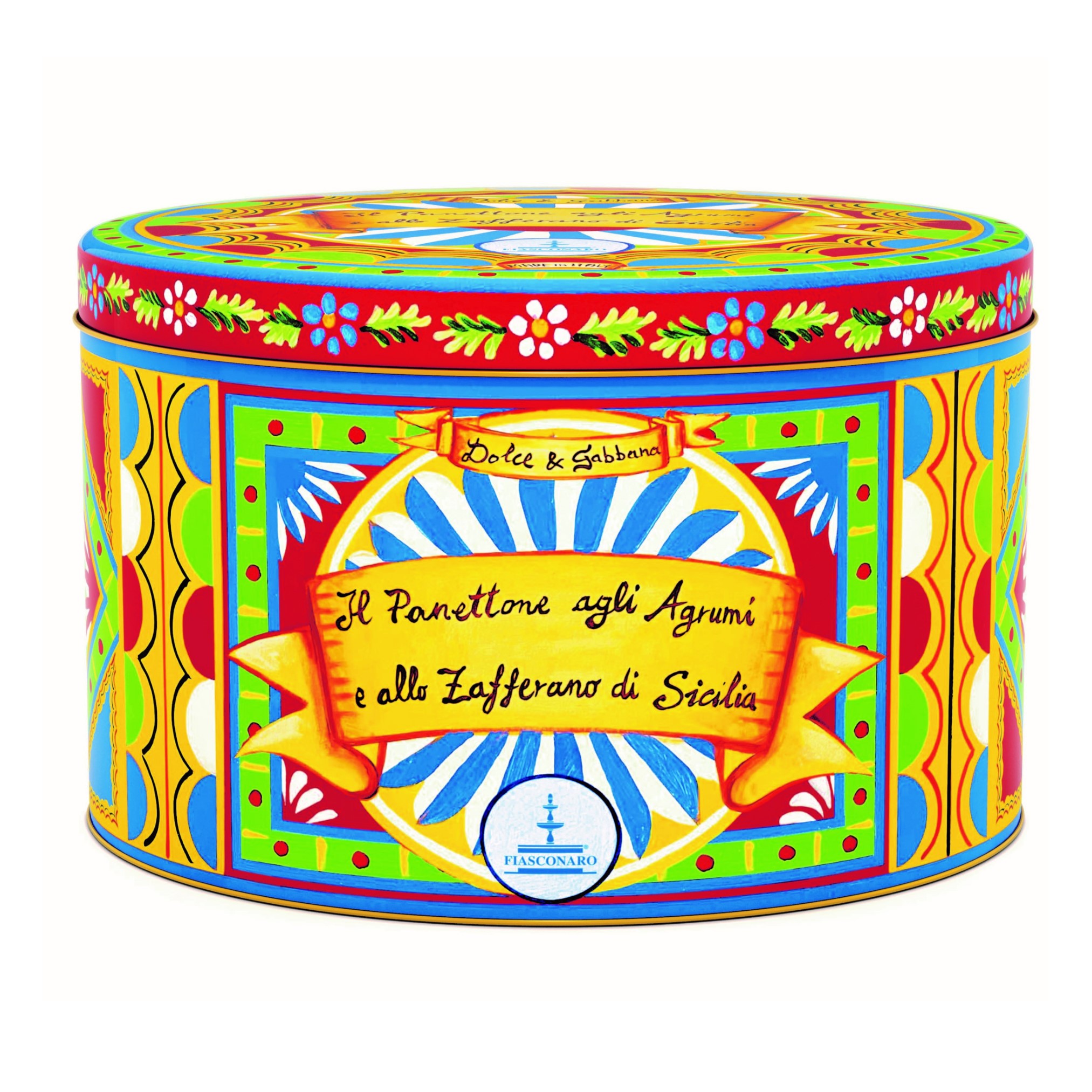 Panettone agli Agrumi e Zafferano packaged - mixed colors