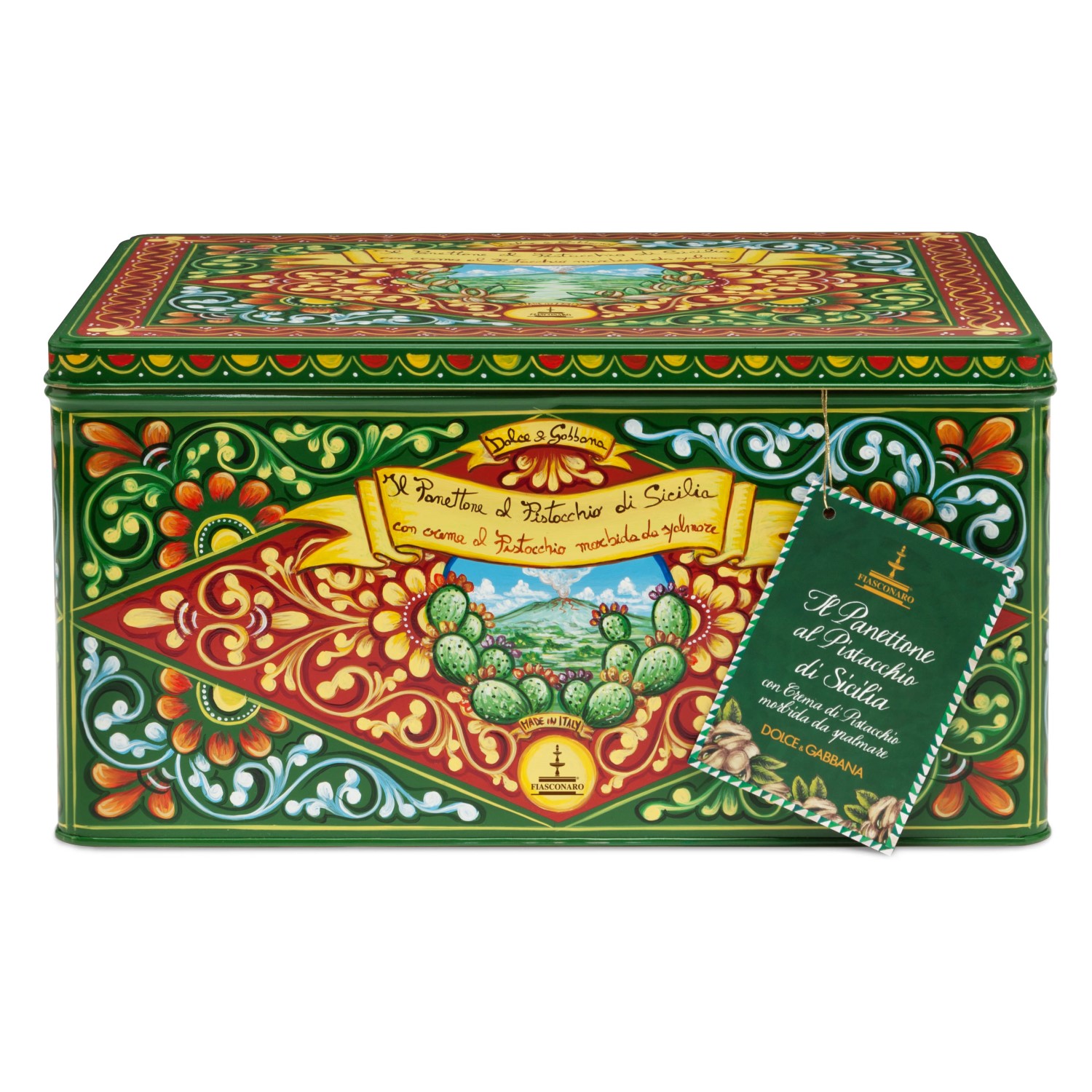 Panettone al Pistacchio - Green packaging