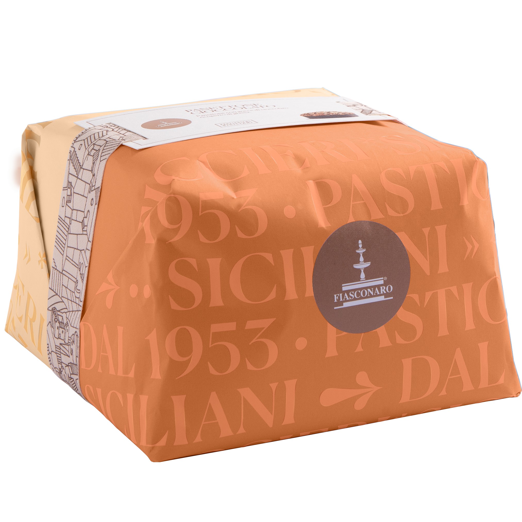 Panettone Cioccolato packaged