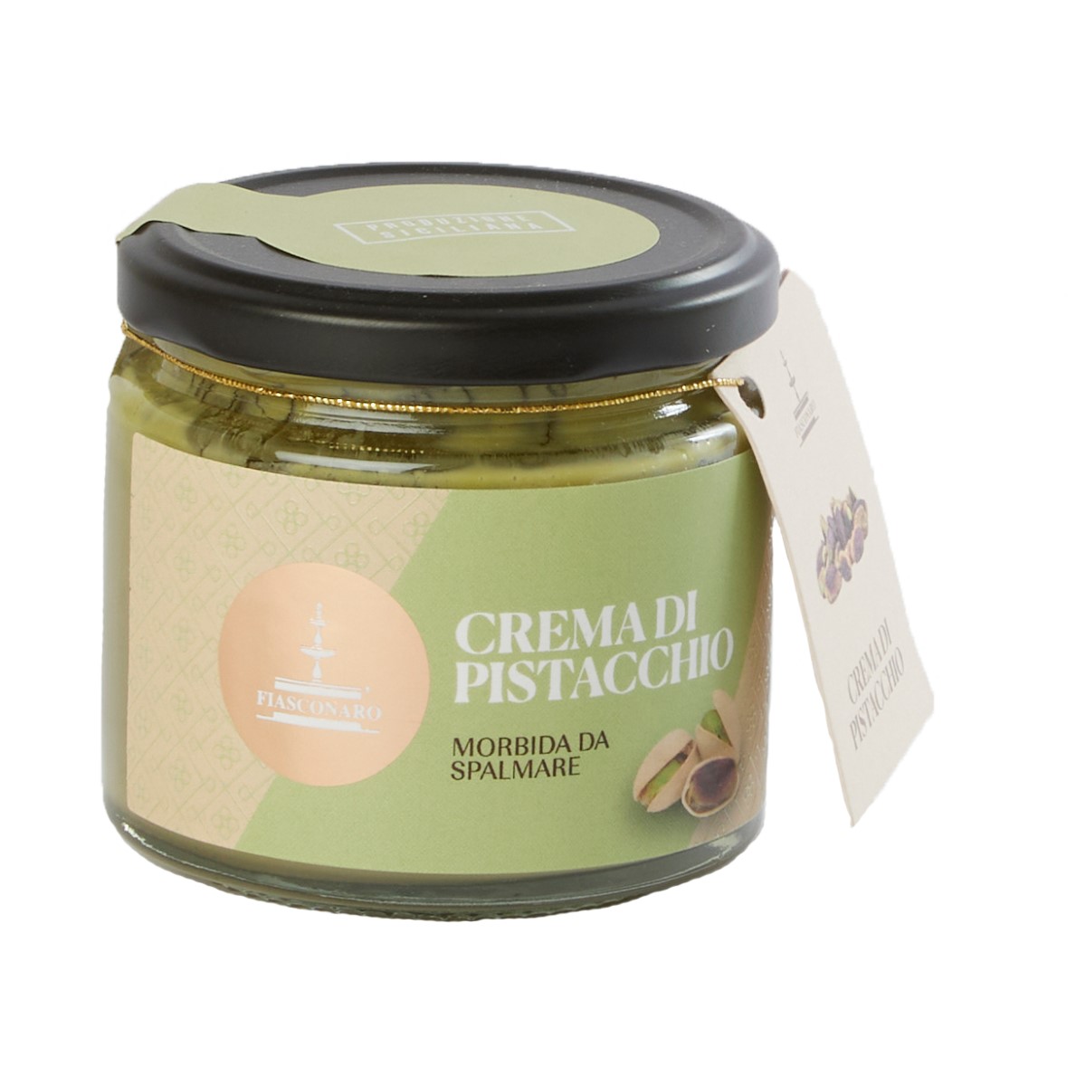 Soft Cream with Sicilian Pistachio Cream jar