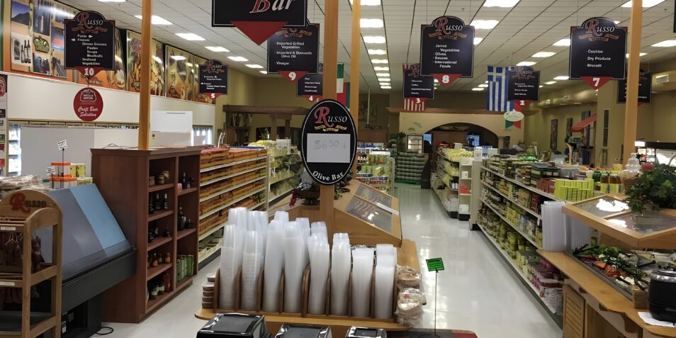 Inside Russo 's Gourmet Food Market