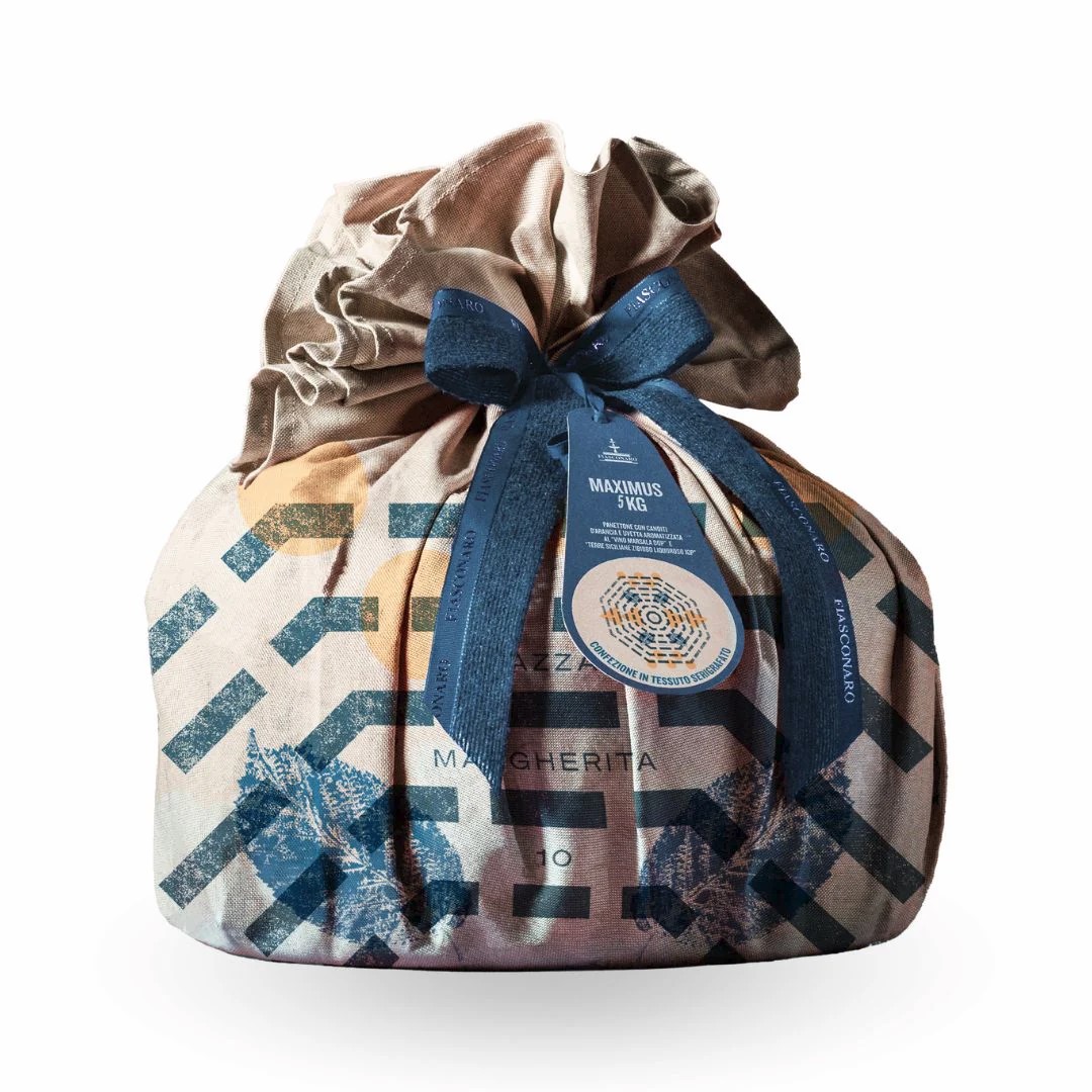 Fiasconaro Panettone Tradizionale Maximus 5 Kg packaged