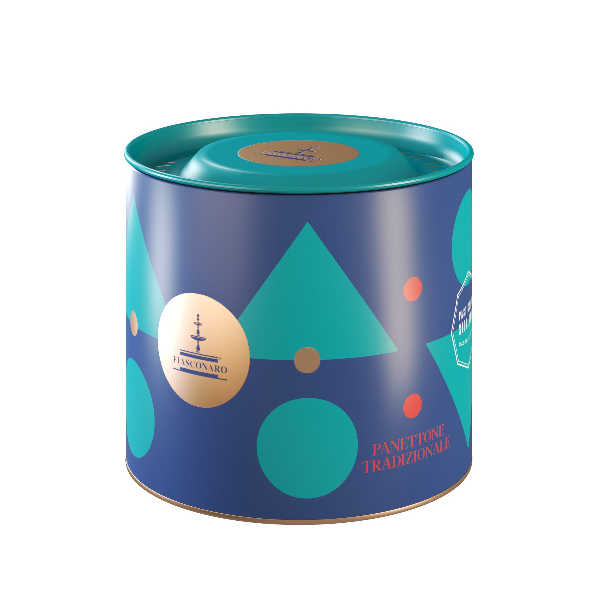 Fiasconaro Mignon Collezione with blue package with shapes