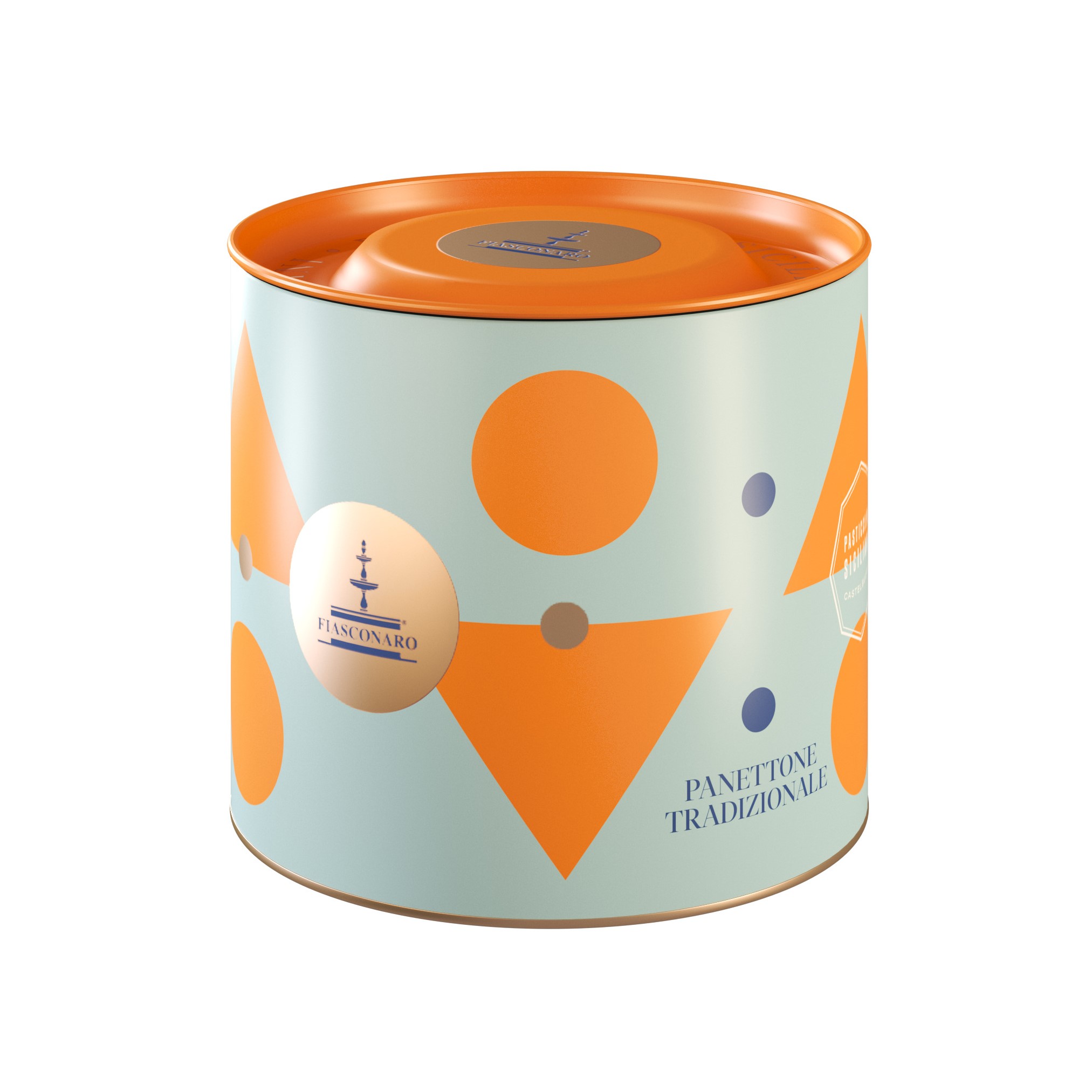 Fiasconaro Mignon Collezione with package with orange shapes