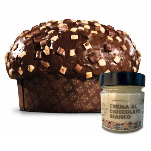 Panettone artigianale ai 3 cioccolati