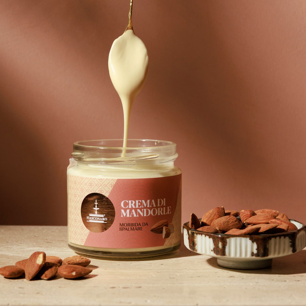 Soft Cream with Sicilian Almond Cream