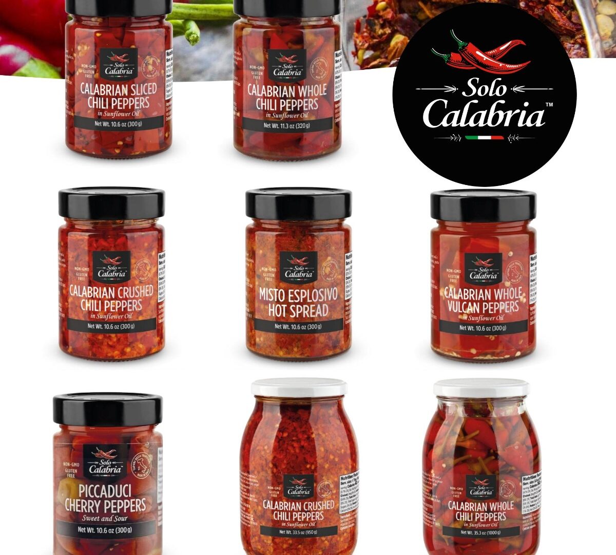 Solo Calabria and pepper varieties